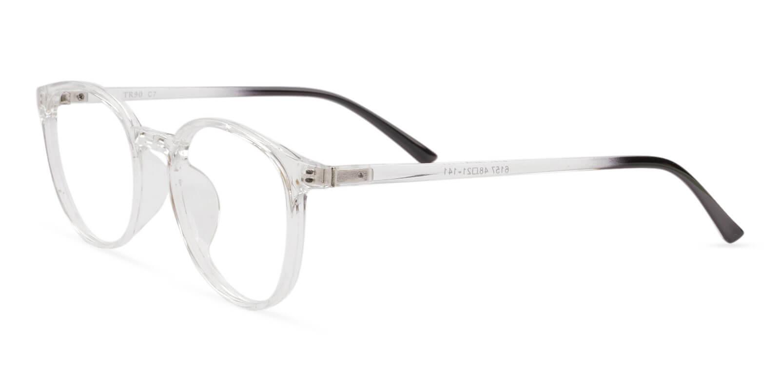 Denmark Translucent TR Eyeglasses , Lightweight , UniversalBridgeFit Frames from ABBE Glasses