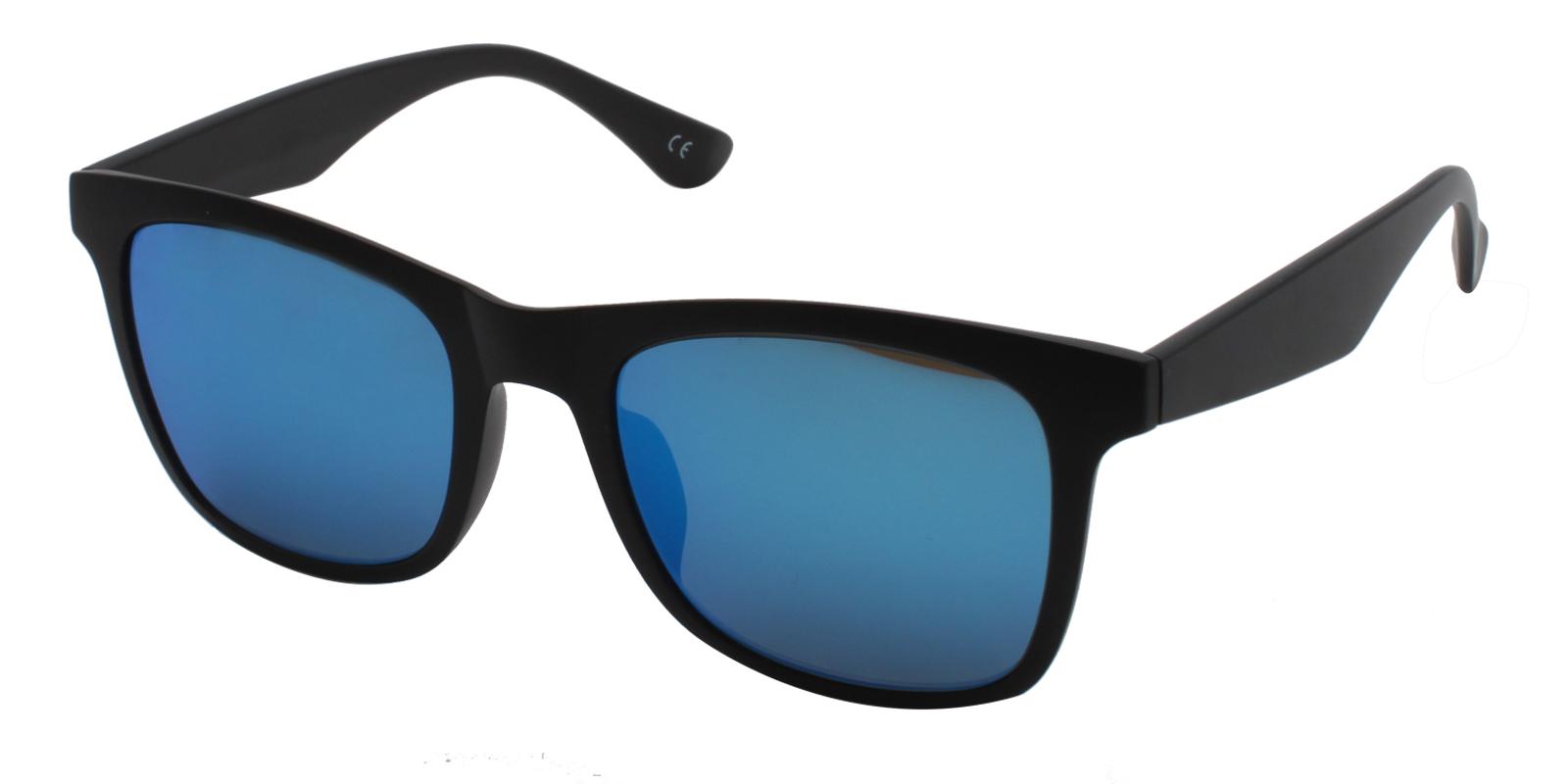 Oman Black TR Sunglasses , UniversalBridgeFit Frames from ABBE Glasses