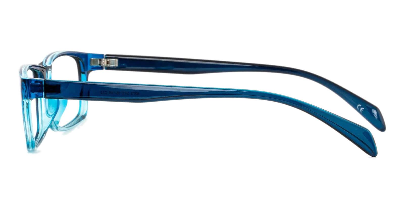 Isaiah Blue TR Eyeglasses , UniversalBridgeFit Frames from ABBE Glasses