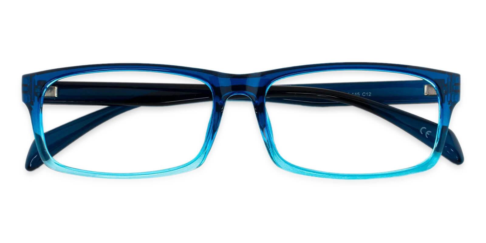 Isaiah Blue TR Eyeglasses , UniversalBridgeFit Frames from ABBE Glasses
