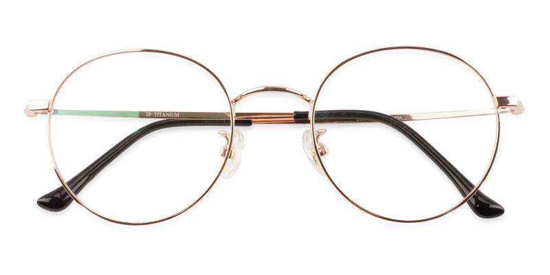 Peyton Gold  Frames from ABBE Glasses