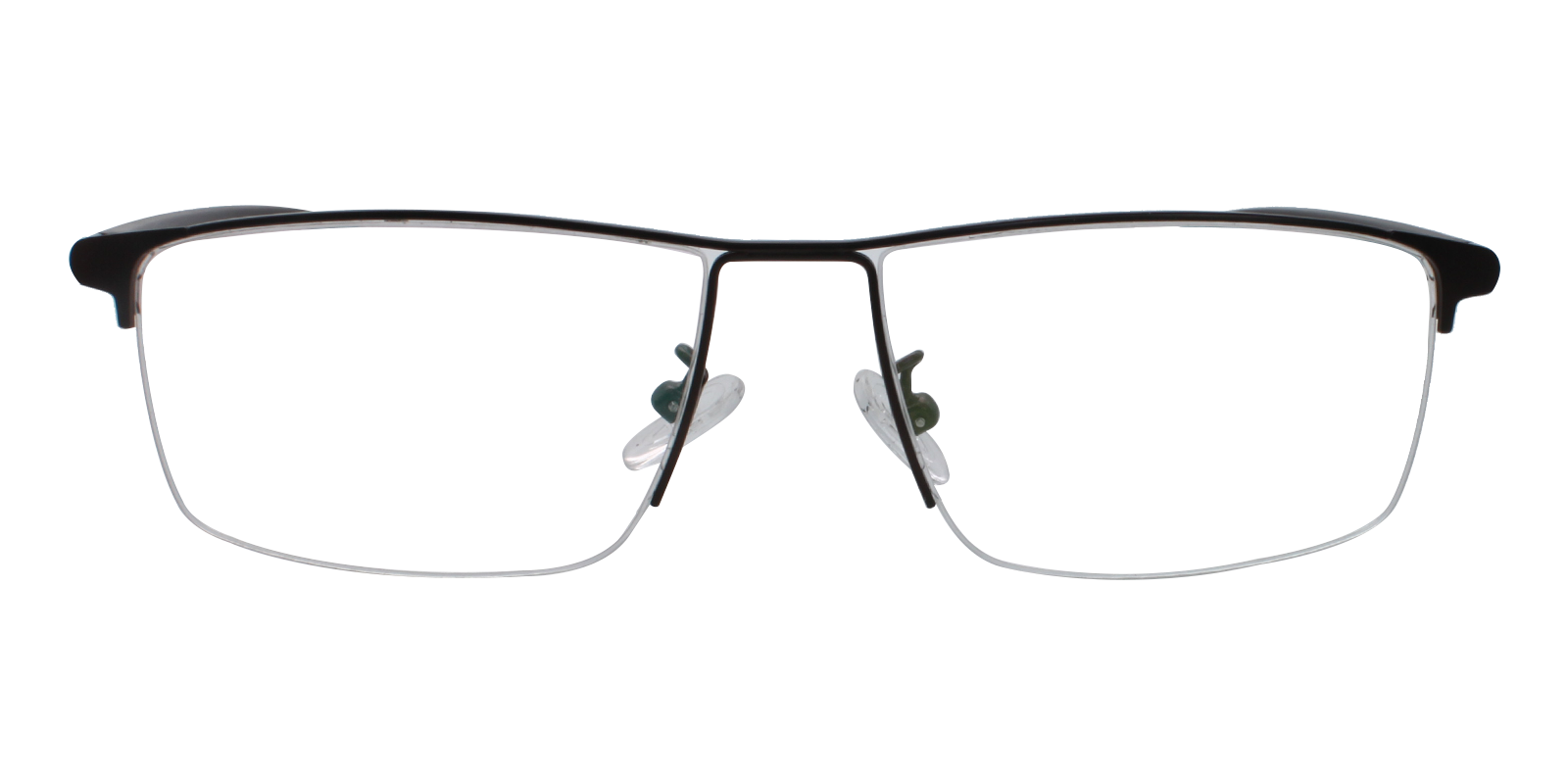 Isaac Rectangle Brown Frames Glasses ABBE Glasses