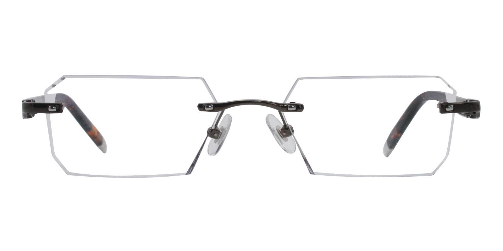 Somalia Gray Titanium NosePads , Eyeglasses Frames from ABBE Glasses