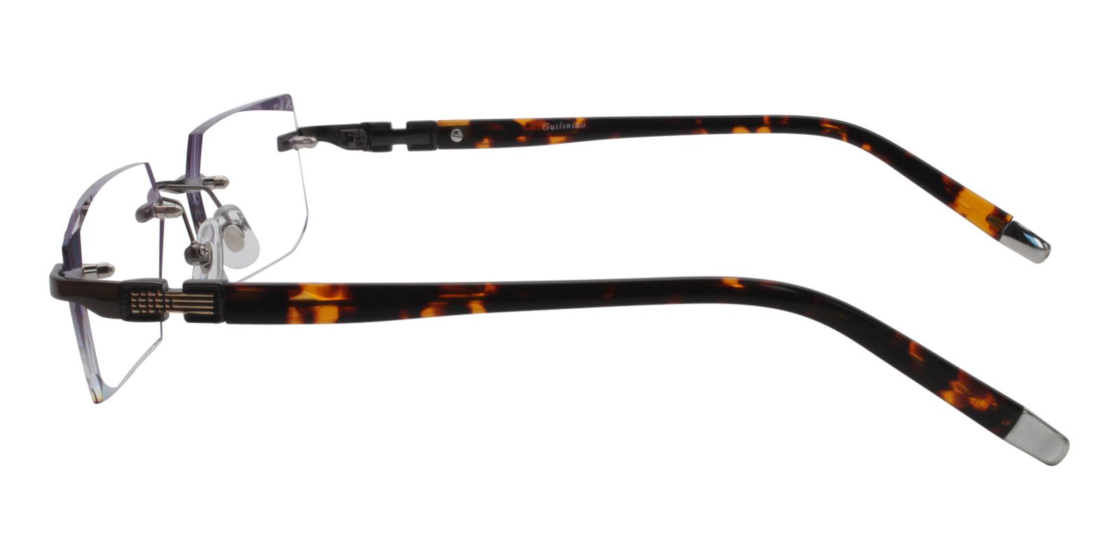 Somalia Gray Titanium NosePads , Eyeglasses Frames from ABBE Glasses