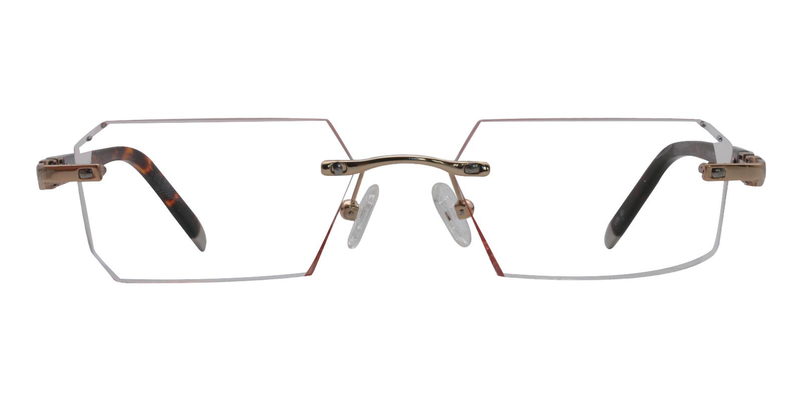 Somalia Orange Titanium NosePads , Eyeglasses Frames from ABBE Glasses