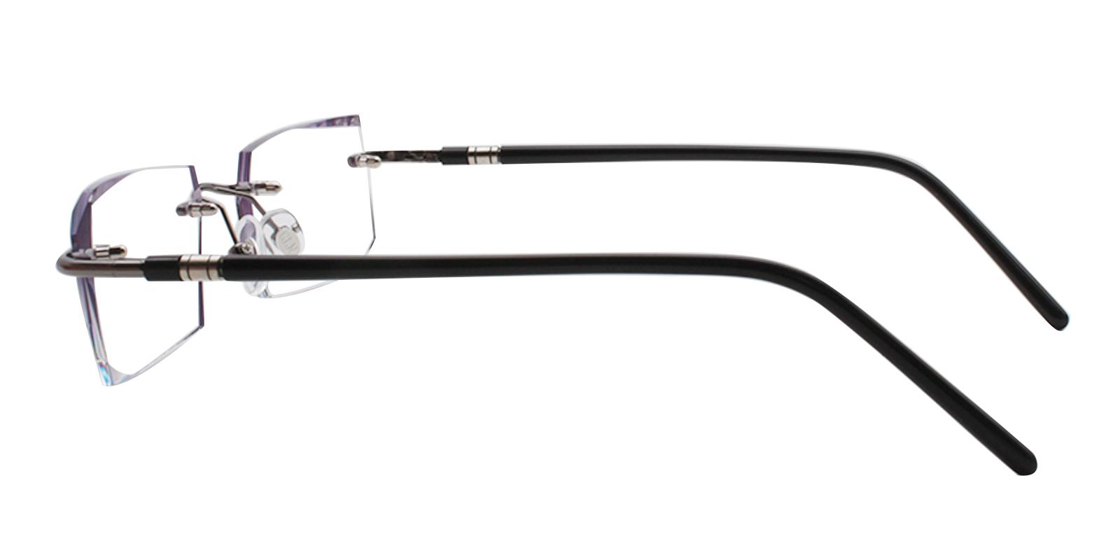Asher Gray Titanium NosePads , Eyeglasses Frames from ABBE Glasses