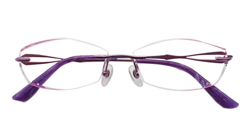 Clara Purple  Frames from ABBE Glasses
