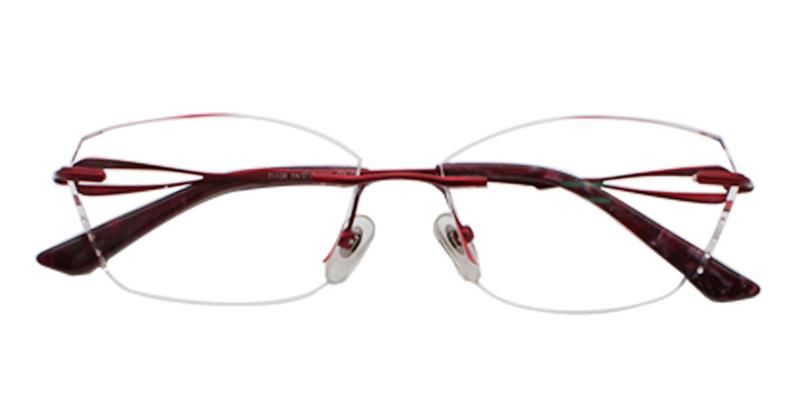 Clara Red  Frames from ABBE Glasses