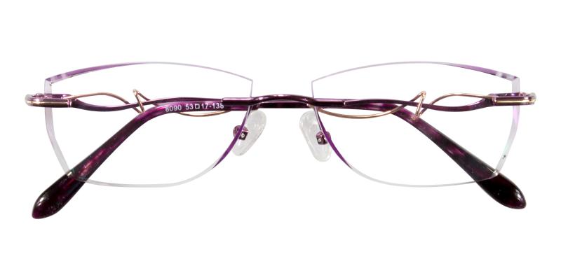 Sadie Purple  Frames from ABBE Glasses