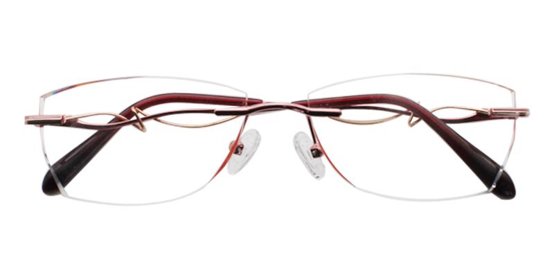 Sadie Red  Frames from ABBE Glasses