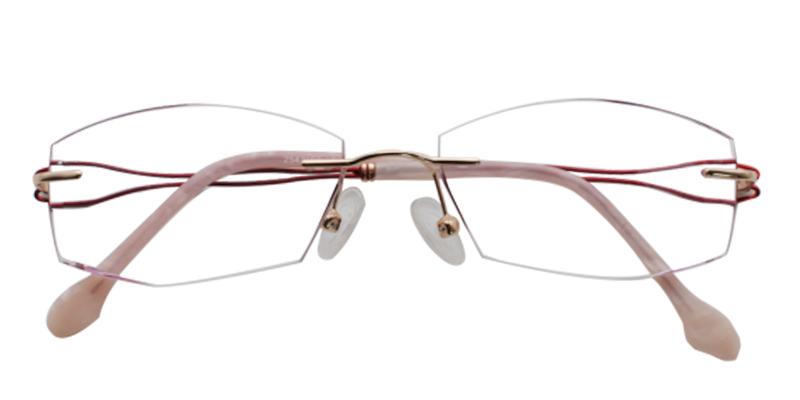 Leilani Red  Frames from ABBE Glasses