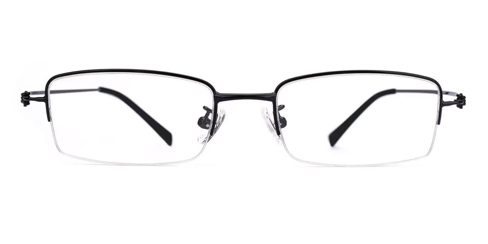 Chris Black Metal Eyeglasses , NosePads Frames from ABBE Glasses