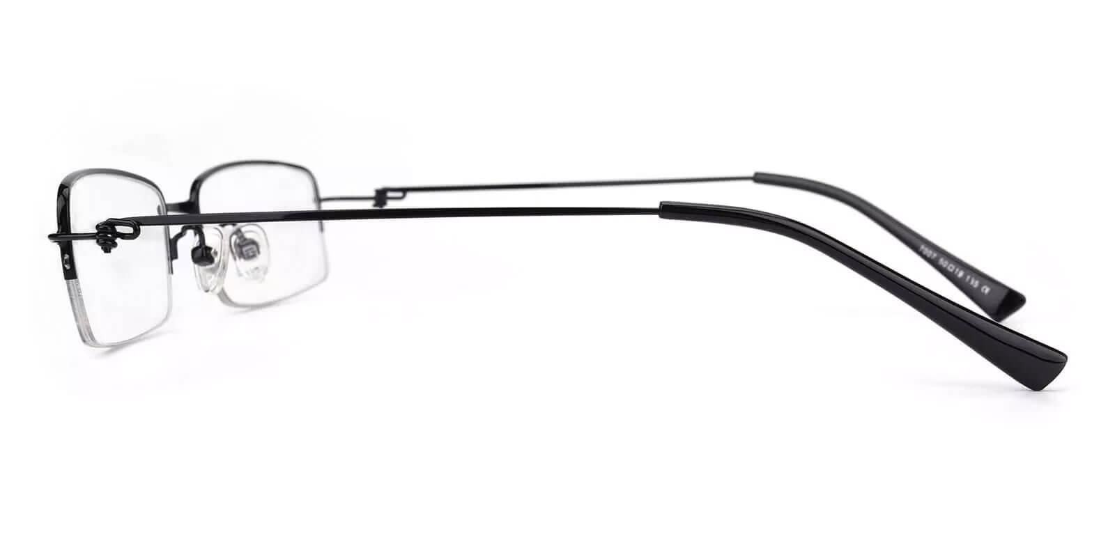 Chris Black Metal Eyeglasses , NosePads Frames from ABBE Glasses