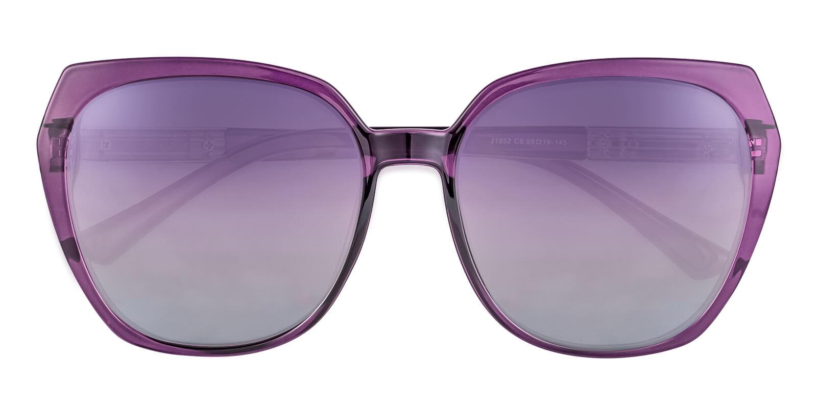 Hecaba Purple TR Sunglasses , UniversalBridgeFit Frames from ABBE Glasses
