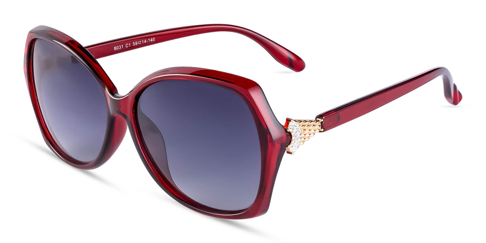 Fly Red TR Sunglasses , UniversalBridgeFit Frames from ABBE Glasses