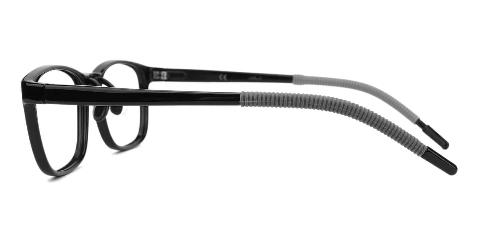 Sparkle Black Acetate , TR Eyeglasses , Lightweight , NosePads , UniversalBridgeFit Frames from ABBE Glasses