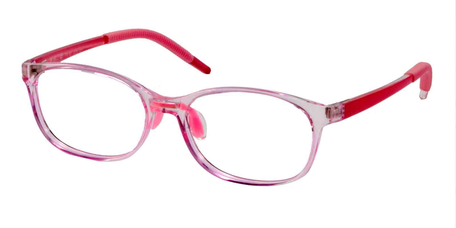 Vigor Pink TR Eyeglasses , UniversalBridgeFit , Lightweight Frames from ABBE Glasses