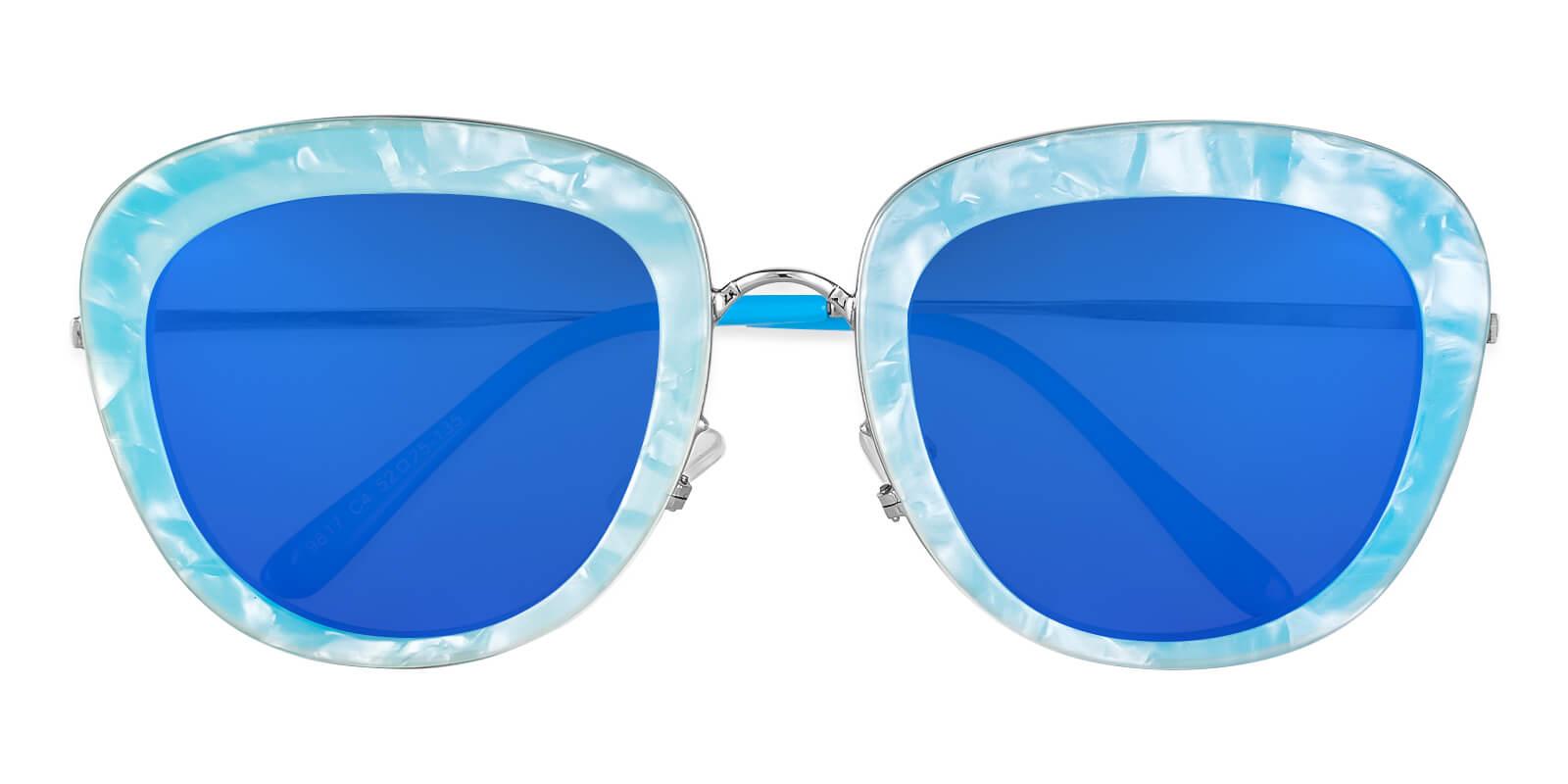 Jupiter Blue  NosePads , Sunglasses Frames from ABBE Glasses