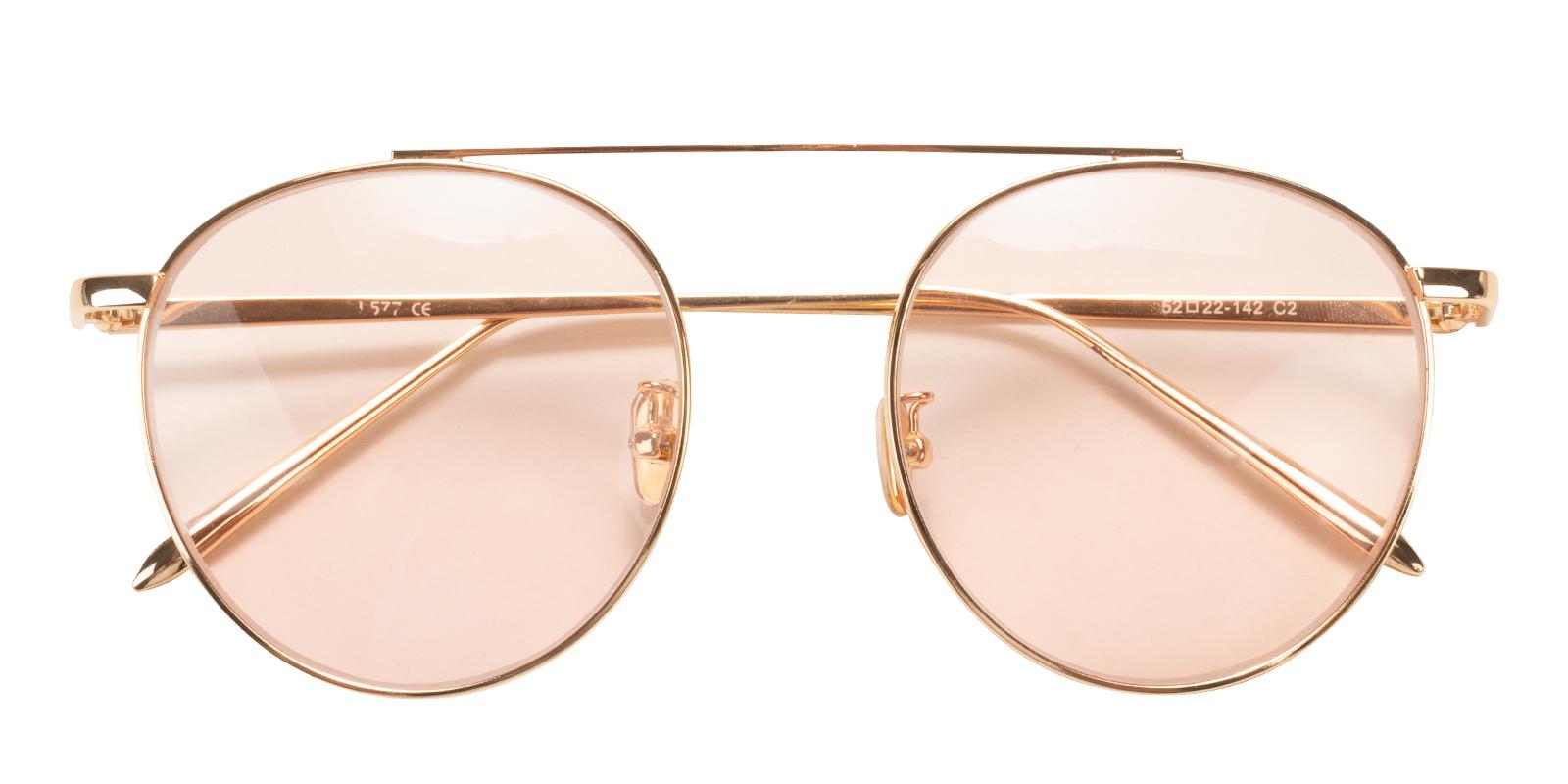 Squrel Gold Metal , Metal NosePads , Sunglasses Frames from ABBE Glasses