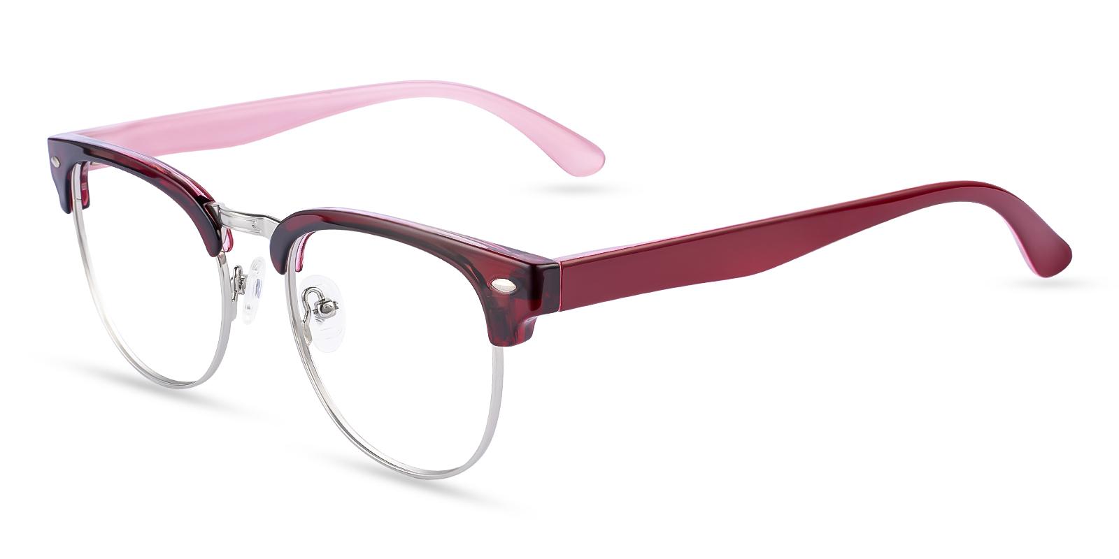 Uranus Red TR Eyeglasses , NosePads Frames from ABBE Glasses