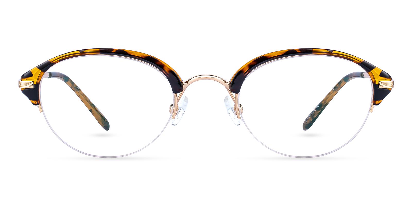 Solar Brown Metal , TR Eyeglasses , NosePads Frames from ABBE Glasses