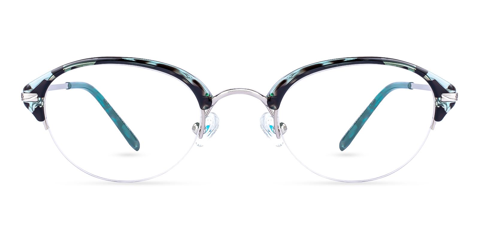 Solar Green Metal , TR Eyeglasses , NosePads Frames from ABBE Glasses