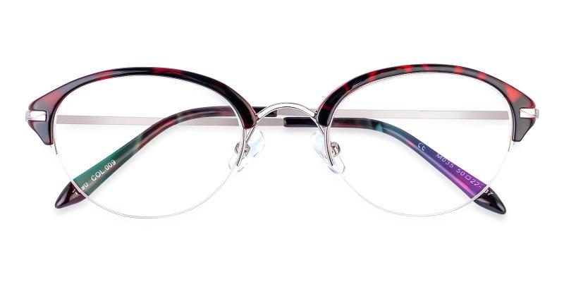 Solar Red  Frames from ABBE Glasses