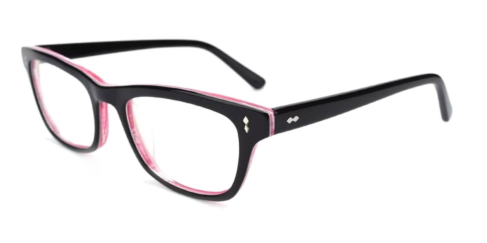 Leaf Pink Acetate Eyeglasses , UniversalBridgeFit Frames from ABBE Glasses