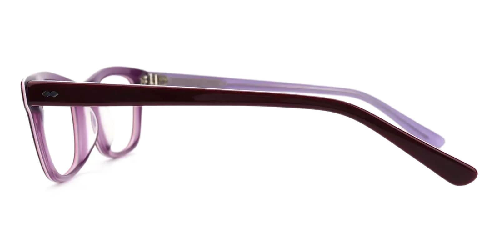 Leaf Purple Acetate Eyeglasses , UniversalBridgeFit Frames from ABBE Glasses