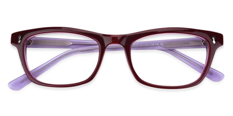 Leaf Purple  Frames from ABBE Glasses