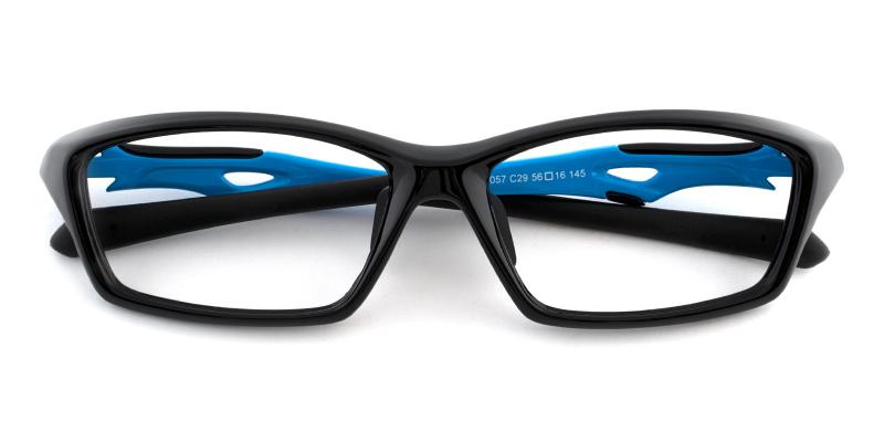 Kite Black  Frames from ABBE Glasses