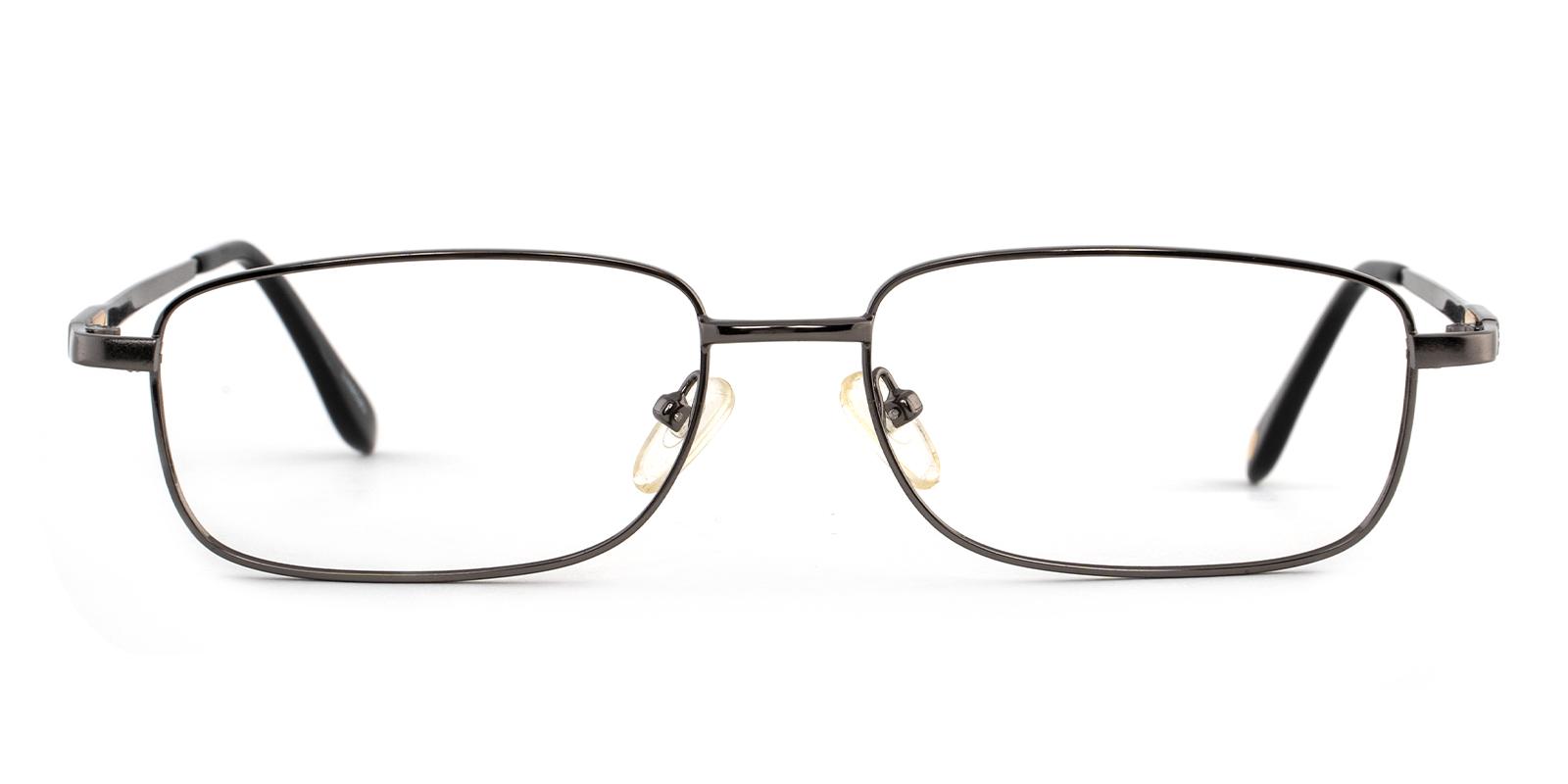 Aureate Gun Metal Eyeglasses , NosePads Frames from ABBE Glasses