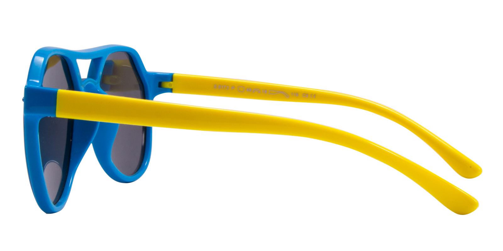 Pilot Blue TR Sunglasses , UniversalBridgeFit Frames from ABBE Glasses