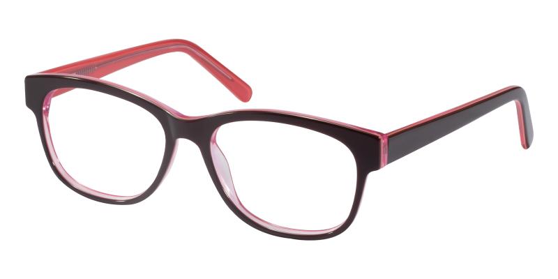 Red Doubell - Acetate ,Universal Bridge Fit