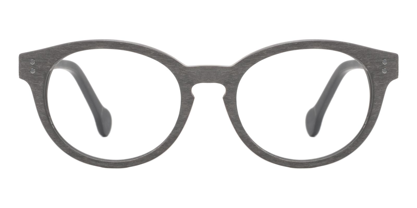 Bearly Gray Acetate Eyeglasses , UniversalBridgeFit Frames from ABBE Glasses