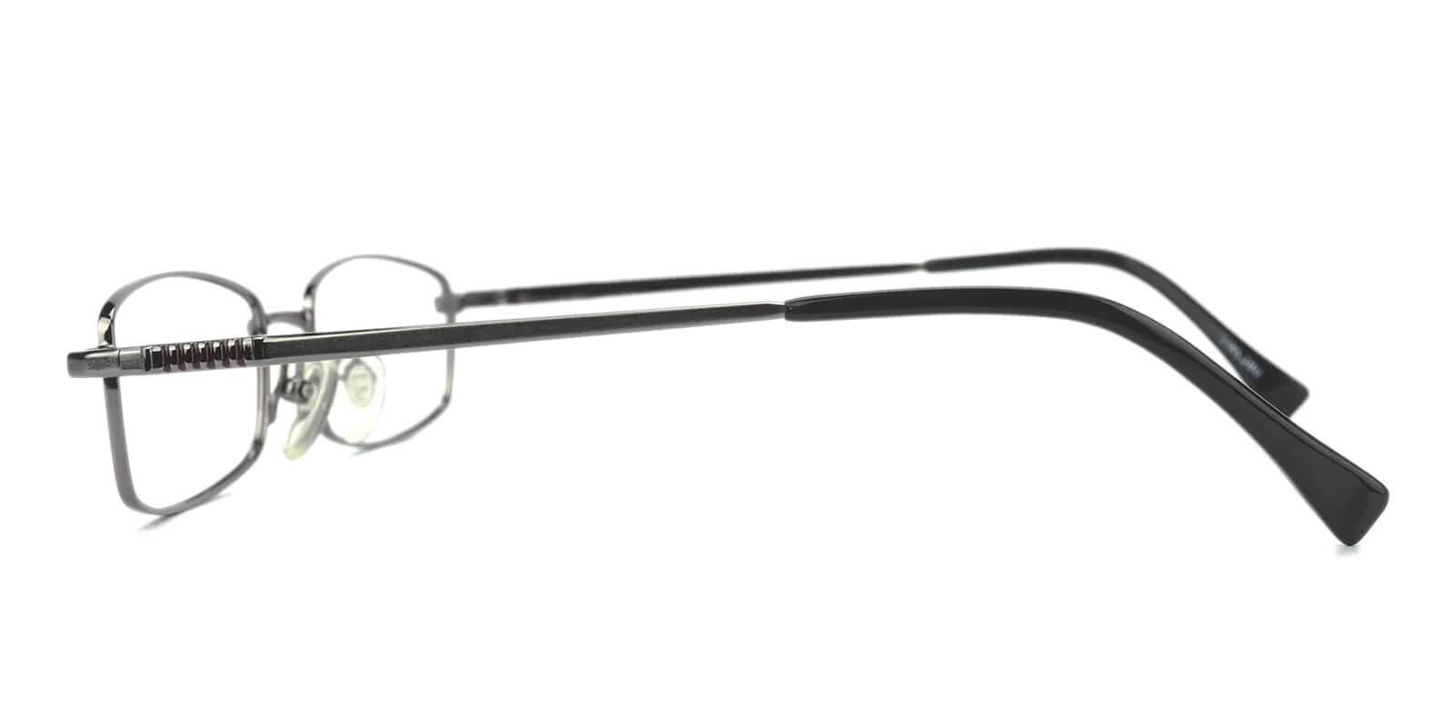 Gihon Gun Metal Eyeglasses , NosePads Frames from ABBE Glasses