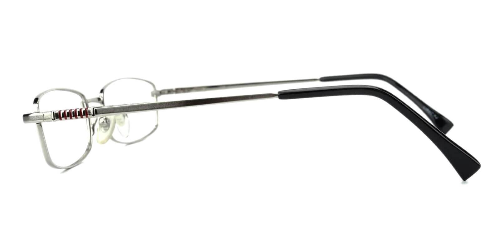 Gihon Silver Metal Eyeglasses , NosePads Frames from ABBE Glasses