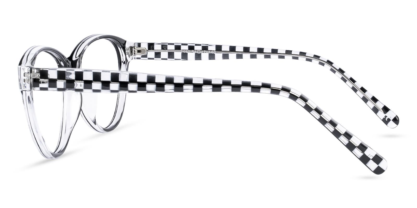 Flame Pattern Plastic Eyeglasses , UniversalBridgeFit Frames from ABBE Glasses