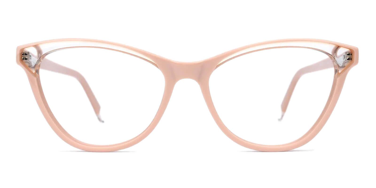 Luznic Pink Acetate Eyeglasses , UniversalBridgeFit Frames from ABBE Glasses