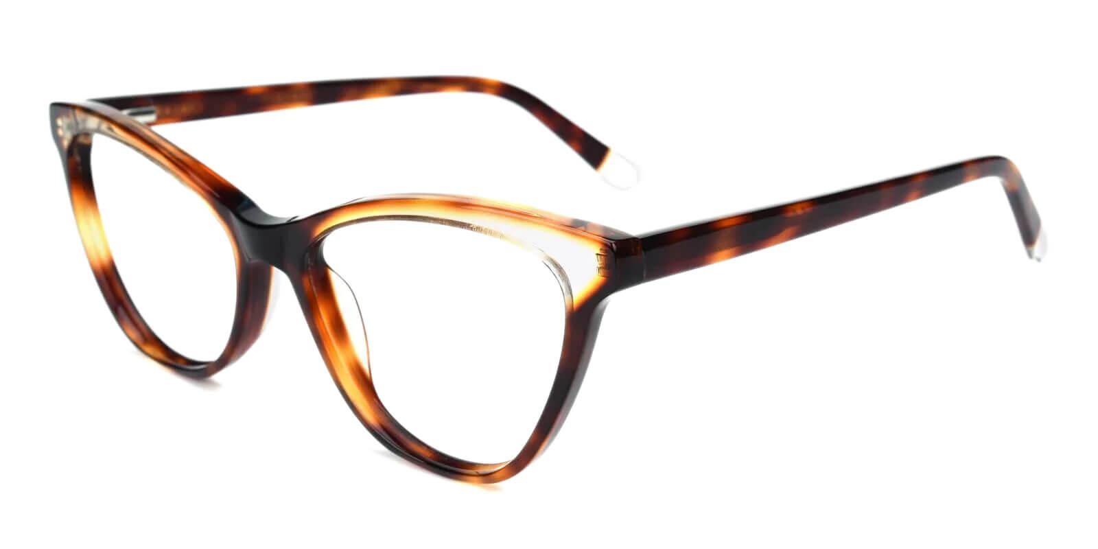 Luznic Tortoise Acetate Eyeglasses , UniversalBridgeFit Frames from ABBE Glasses