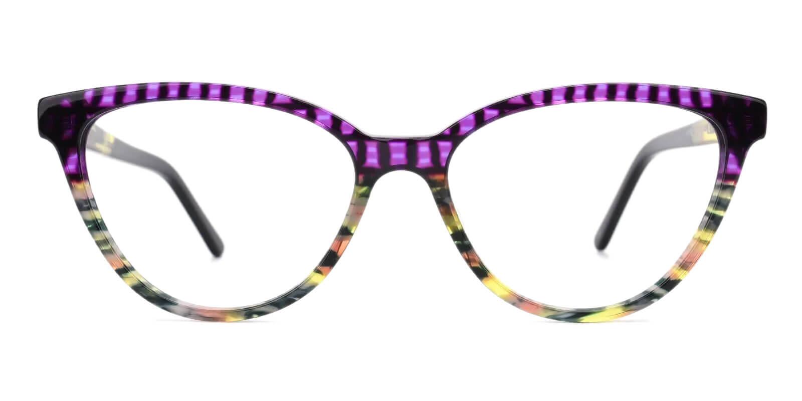 Sazava Purple Acetate Eyeglasses , UniversalBridgeFit Frames from ABBE Glasses