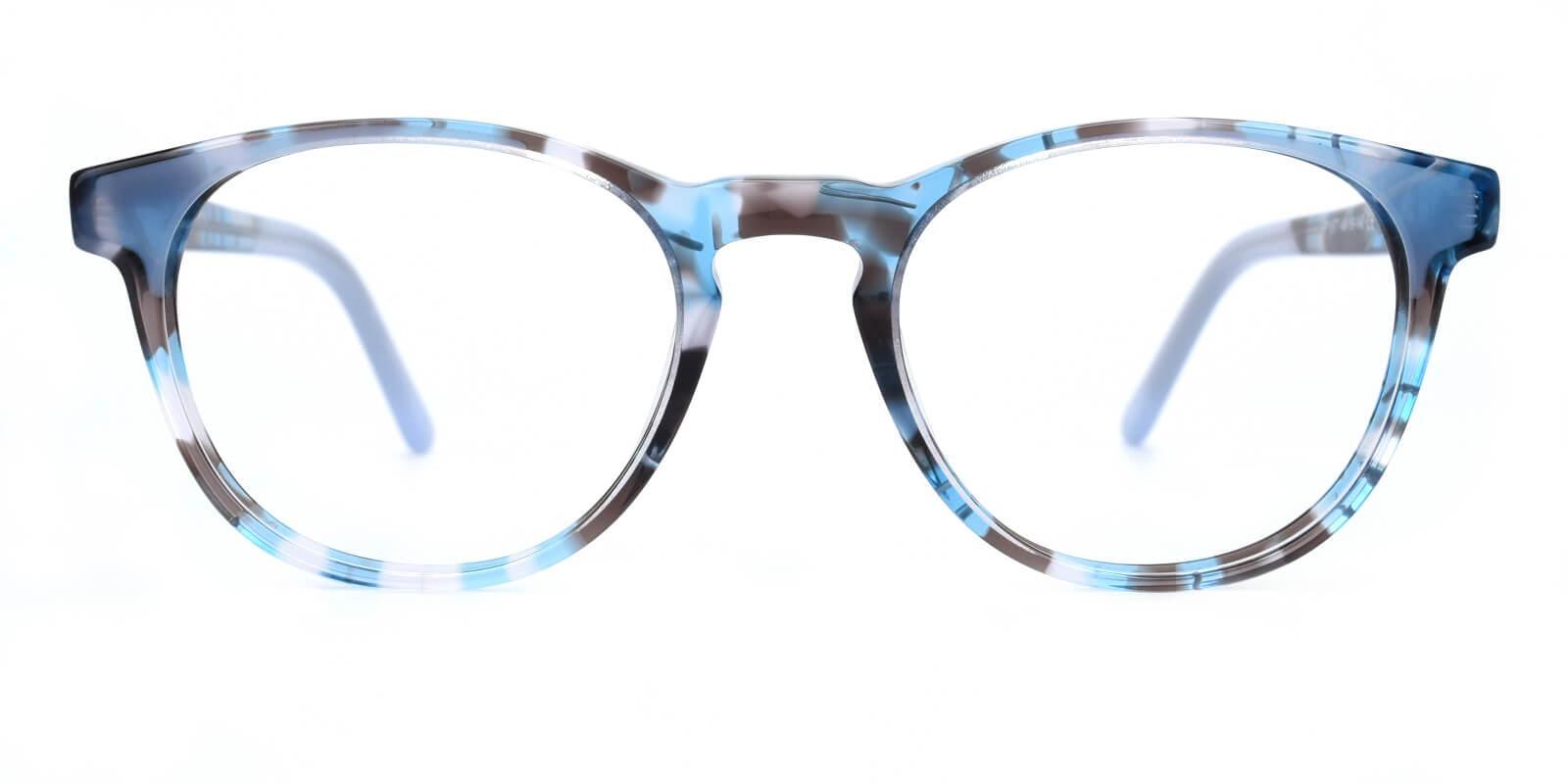 Otava Blue Acetate Eyeglasses , UniversalBridgeFit Frames from ABBE Glasses