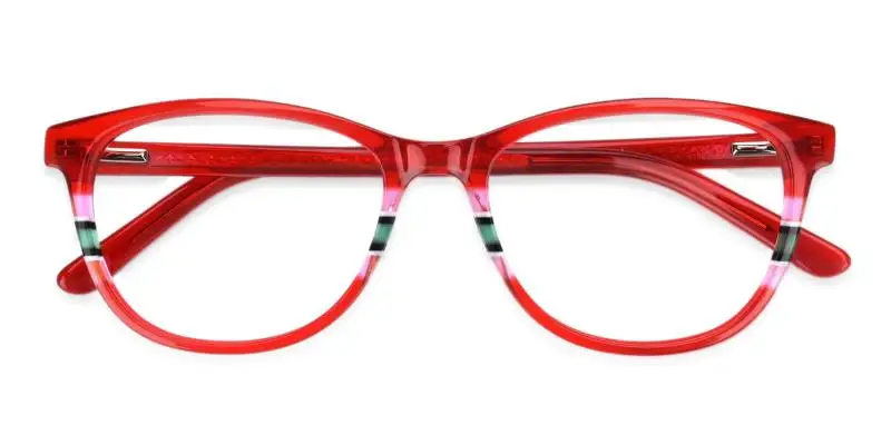 Vltava Red  Frames from ABBE Glasses