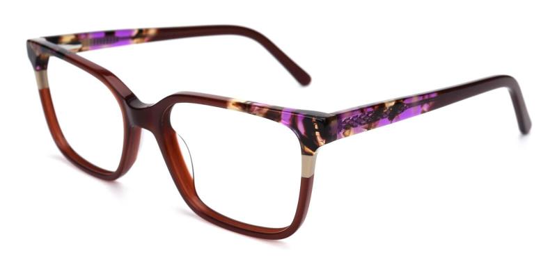 Purple Mars - Acetate ,Universal Bridge Fit