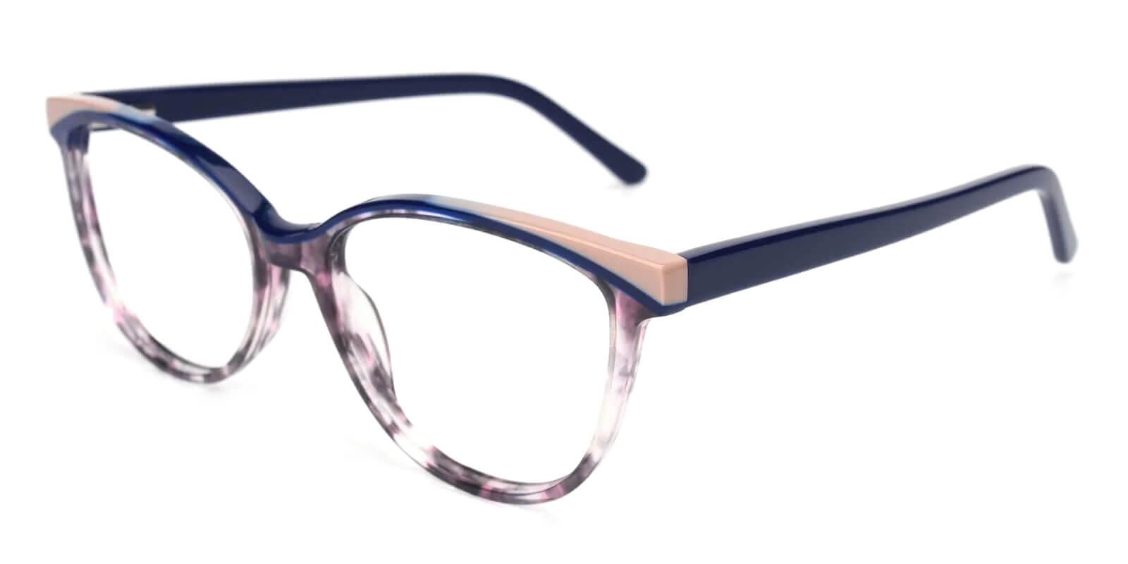 Salzburg Purple Acetate Eyeglasses , UniversalBridgeFit Frames from ABBE Glasses
