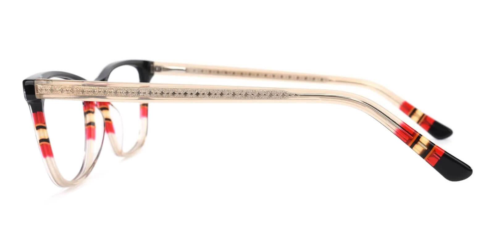 Wolfgang Yellow Acetate Eyeglasses , UniversalBridgeFit Frames from ABBE Glasses