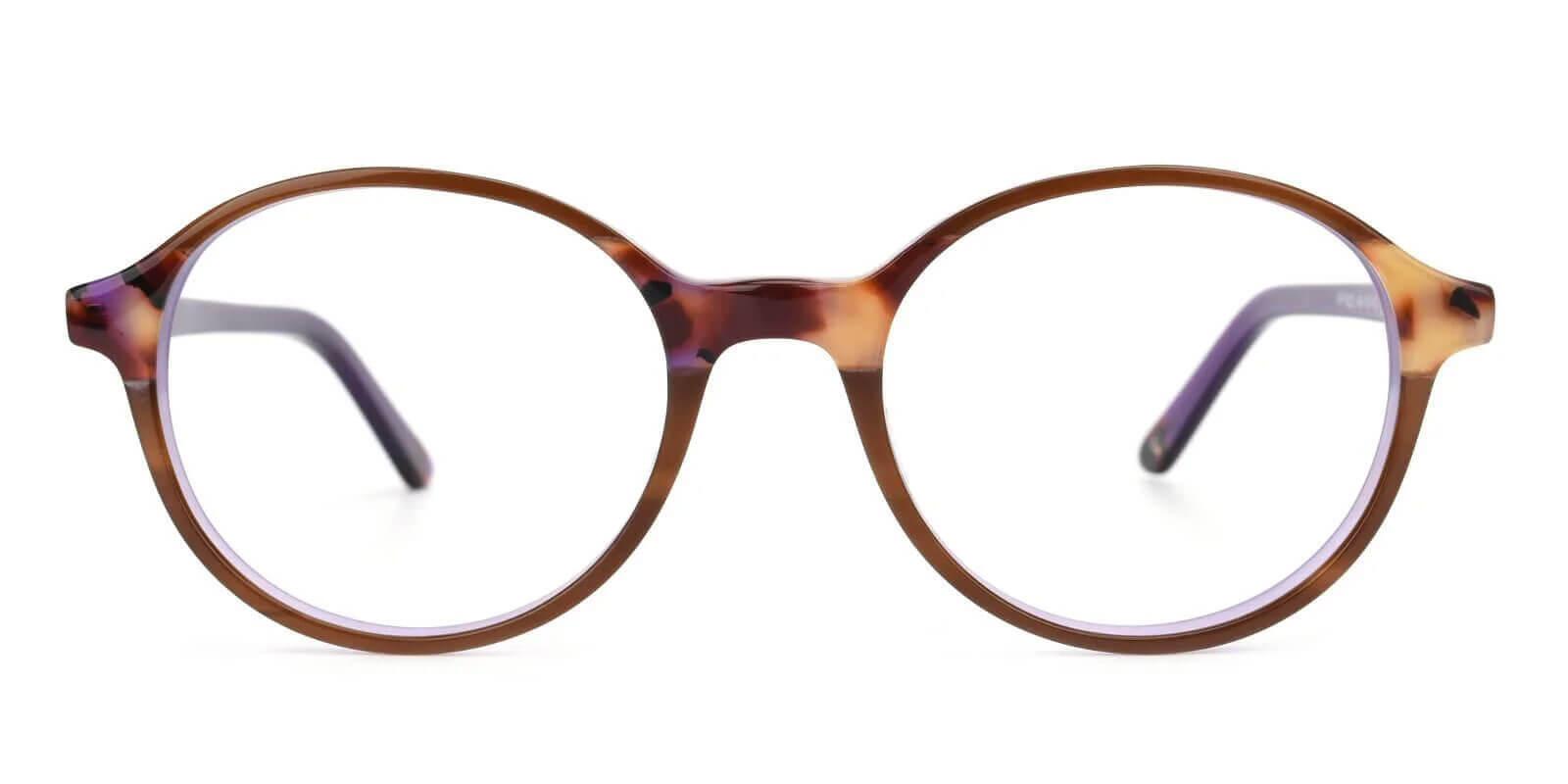 Vienna Purple Acetate Eyeglasses , UniversalBridgeFit Frames from ABBE Glasses