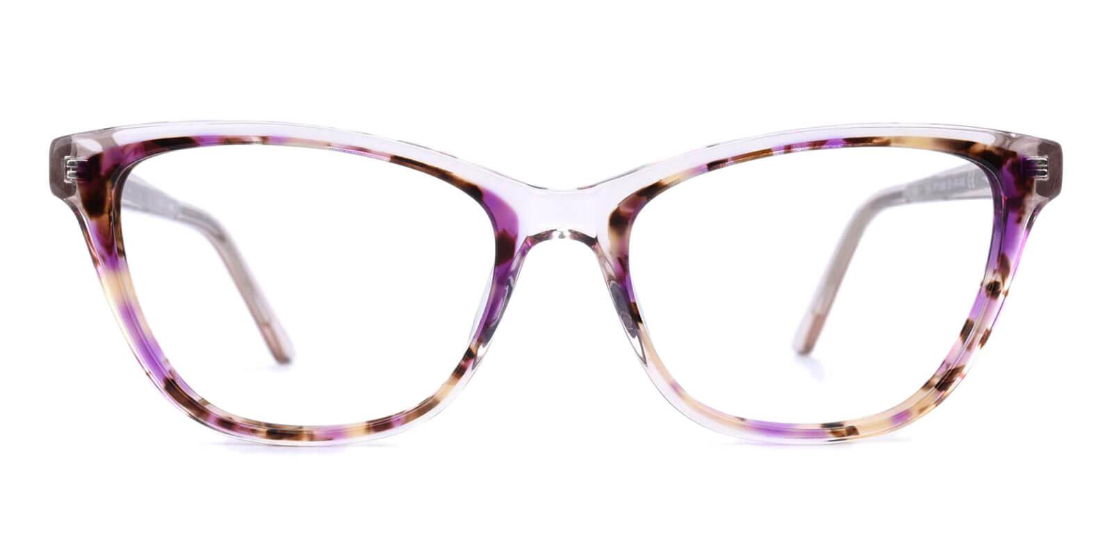 Strauss Purple Acetate Eyeglasses , UniversalBridgeFit Frames from ABBE Glasses