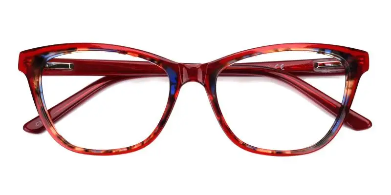 Strauss Red  Frames from ABBE Glasses