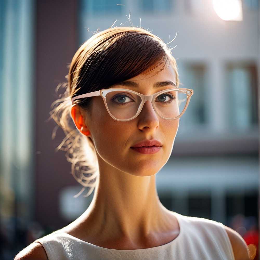 Dimona Black Acetate Eyeglasses , UniversalBridgeFit Frames from ABBE Glasses